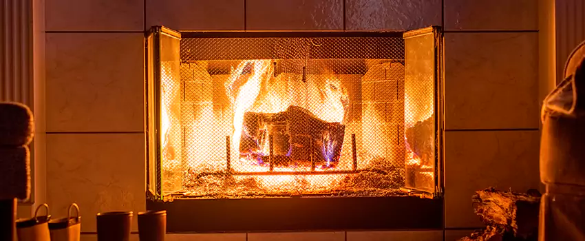 Mendota Hearth Landscape Fireplace Installation in El Segundo, California