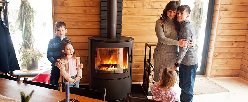Morso Cast Iron Fireplace Insert Installation in El Segundo, California