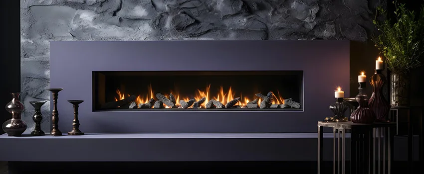 Ember Bed for Ventless Gas Fireplace in El Segundo, CA
